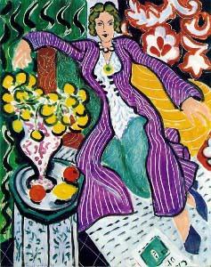Henri Matisse Woman in a Purple Coat china oil painting image